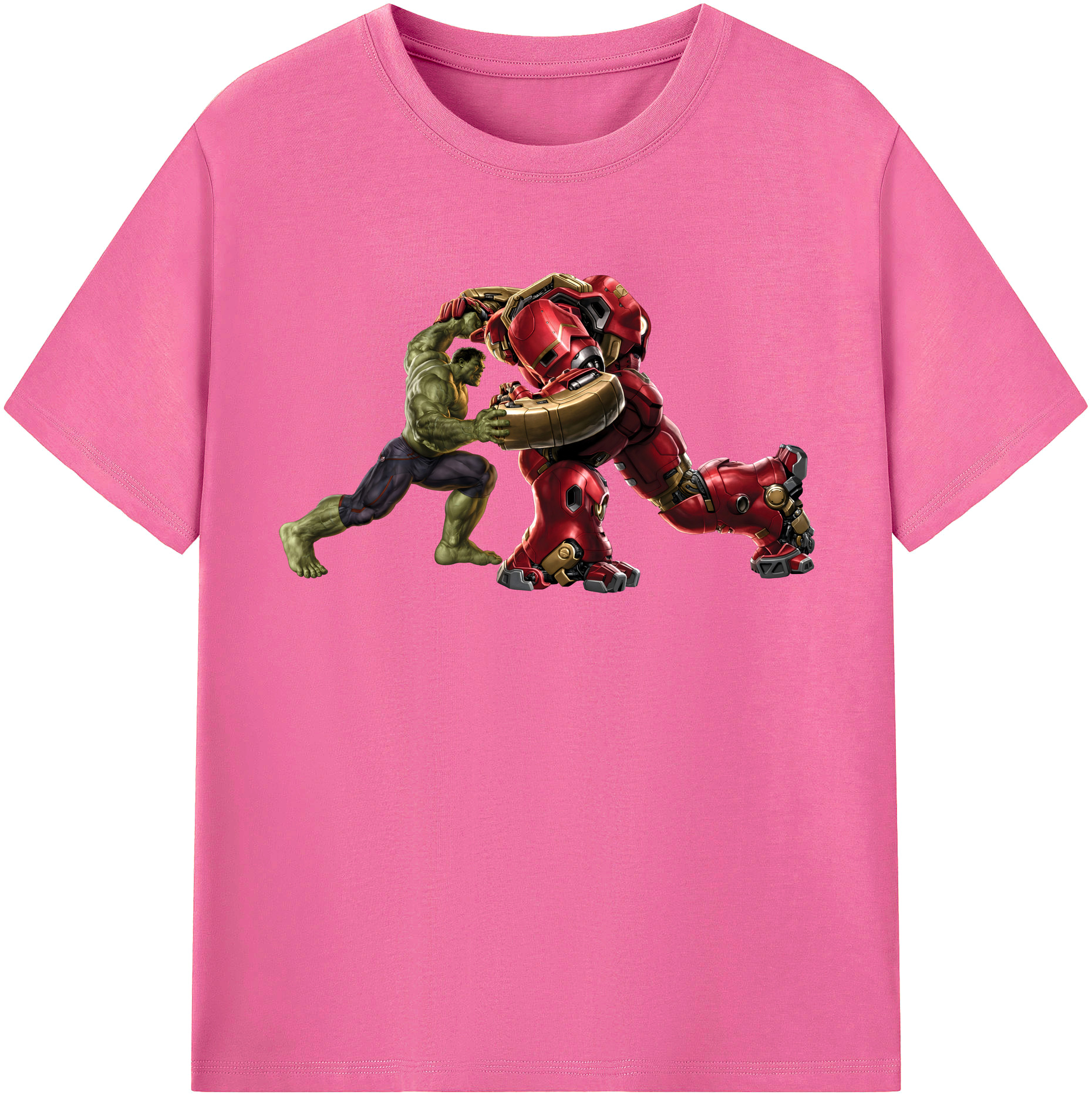 （画像用） アベンジャーズ The Avengers レディースカジュアルプリントTシャツ（綿100％）